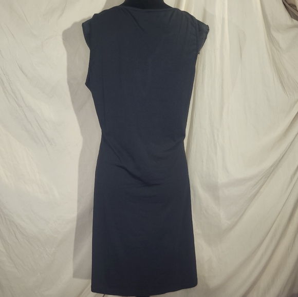 NWT Noracora black v-neck tank dress - Picture 3 of 7